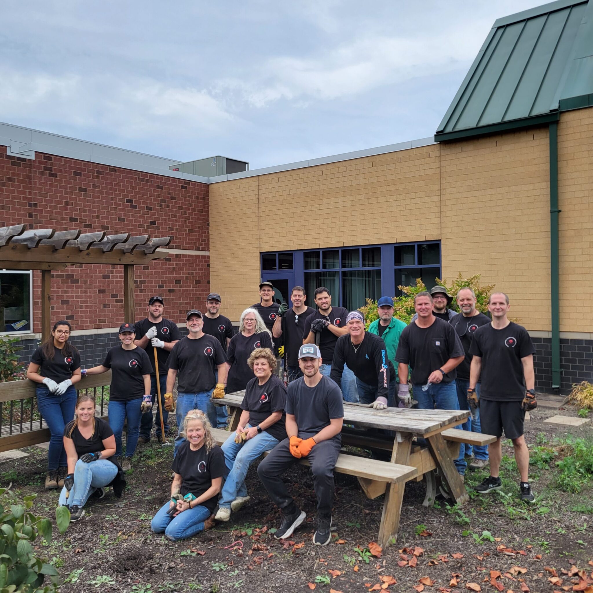 ReliabilityFirst employees participate in the 2023 Day of Giving at the Boys & Girls Club of Cleveland.