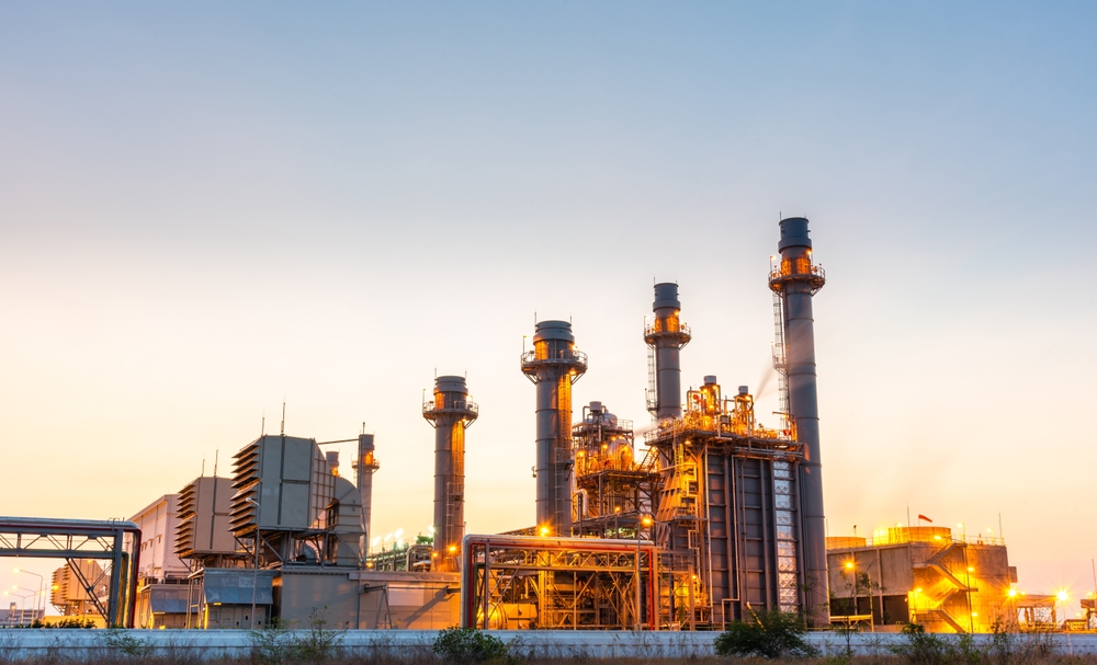 Natural gas power plant